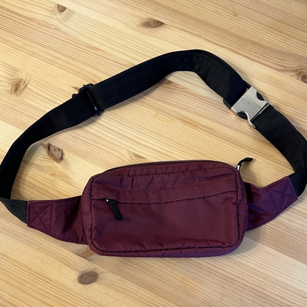 Aritzia Burgundy Crossbody Bag